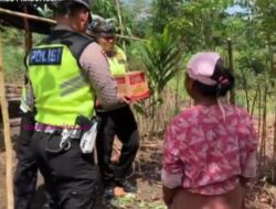 Satlantas Polres Prabumulih “LIBAS” Nenek Royana Seorang Pemulung