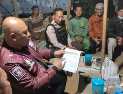 Cek Kesiapan Poskamling, Kapolres Turun Langsung ke Tanjung Raman