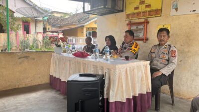 Jum’at Curhat, Polres Prabumulih Sambangi Posyandu Dara