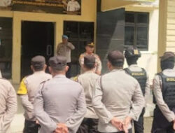 Ratusan Personel Polres Prabumulih Amankan Kunjungan Wamentan