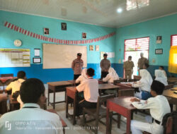 Kapolsek Cambai Sambangi SMPN 6 Prabumulih