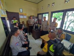 Kanit Binmas Polsek Prabumulih Barat Gelar “Anev”