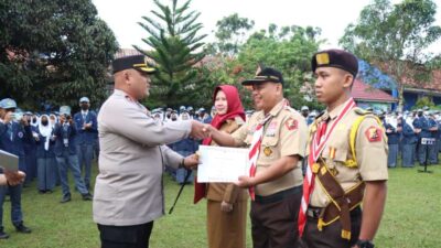 Kapolres Prabumulih Jadi Pembina Upacara di SMA Negeri 2