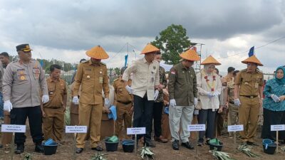 Wakil Menteri Pertanian Resmikan Agrowisata Nanas Prabumulih