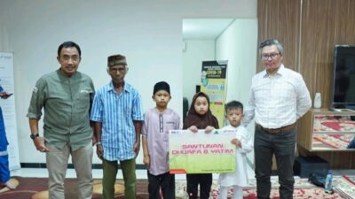 PHR Zona 4 Santunani Anak Yatim & Gelar Doa Bersama