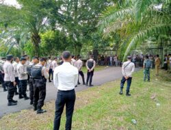 GMPB Gelar Aksi Demo, Polres Prabumulih Turunkan Ratusan Personel
