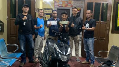 Pelaku Begal Dijalan Tanjung Telang Ditangkap Opsnal Polsek Prabumulih Barat