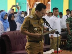 Ridho Yahya Kukuhkan Satgas “BERANI” Gunung Ibul
