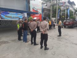 Antisipasi Kemacetan Di Pasar Bedug, Polres Prabumulih Siagakan 51 Personel