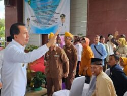 Pembagian insentip selama 4 bulan, Pembayaran THR ASN, THR Honorer dan Pembagian Beras Bantuan Pangan Untuk Warga Miskin di Kota Prabumulih Telah Dituntaskan