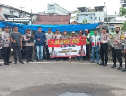 Jum’at Curhat Polsek Prabumulih Timur Sambangi Ojek