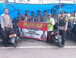 Jumat Curhat, Kanit Samapta Polsek Timur Sambangi Tukang Ojek
