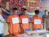 Tiga Pelaku Pembobol Alfamart Ditangkap, Otak Pelaku Menangis