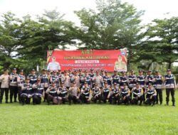 Tiga Polres di Sumsel Gelar Apel di Mapolres Prabumulih