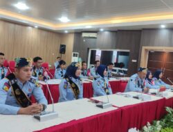 Lanjutkan Pembangunan ZI Menuju WBK, Rutan Prabumulih Laksanakan Desk Evaluasi oleh TPI