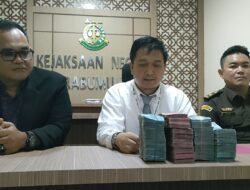 Terdakwa Korupsi Bawaslu Kembalikan Uang 230 Juta ke Kajari Prabumulih