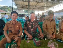 Danramil 404/08 Beringin Hadiri Acara Peninjauan Jalan Alternatif Oleh Plt Bupati A.U Kaffah