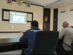 Kemerdekaan Pers dan Perlindungan Jurnalis , Polres Prabumulih Gelar Vidon Bersama Wartawan
