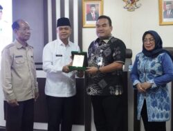 Diwakili Sekda, Walikota Prabumulih Sambut Kedatangan Bupati Blora