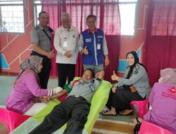 Semarak HDKD Ke-78, Rutan Prabumulih Gelar Bakti Sosial Donor Darah