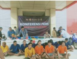 Gelar Release Ops Sikat Musi II 2023, Polres Muba Berhasil Amankan 24 Tersangka