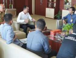 Pj Walikota Prabumulih Elman ST Terima Audensi Bawaslu