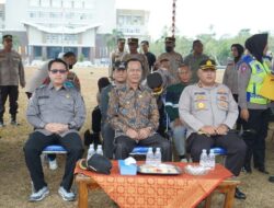 Pj Walikota H Elman ST Hadiri Kegiatan Sispam Polres Prabumulih