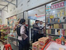 Respon Cepat Polres Prabumulih, Terjunkan Tantura Tegur Pemilik Warung Putar Musik Sampai Malam