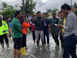 Prabumulih Dikepung Banjir, Pj Walikota Tinjau Lokasi