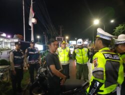 Jelang Pemilu 2024, Polres Muara Enim Gelar Razia