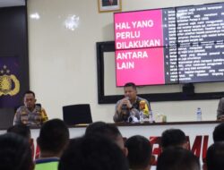Kapolres Prabumulih Berikan Arahan Terkait Penggunaan Senpi Personel