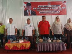H Giri Kiemas Gelar Reses Tahap Pertama di Desa Muara Gula Lama
