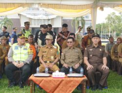 Jelang Pemilu 2024, Polres Prabumulih Gelar Apel