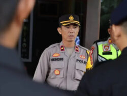 Wakapolres Kompol Hendri, SH Lepas Personel BKO Brimob
