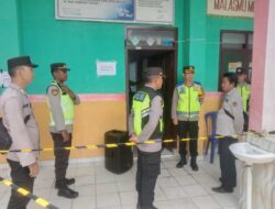 Wakapolres Prabumulih Kompol Hendro, SH Tinjau Rekapitulasi Kecamatan