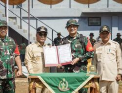 Lewat Program TMMD, Apriyadi Kucurkan Rp 4.6 M Bangun Infrastruktur