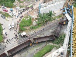 Kapolres Muara Enim Cek Lokasi Kecelakaan di Flyover Tebing Bantaian