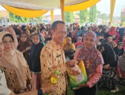 Rutin dan Terjadwal, Pj Wako Prabumulih Kembali Buka Pasar Murah