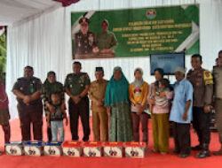 Kapolsek Talang Ubi Dampingi Kunjungan Dandim 0404/ME