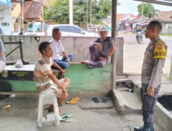 Jum’at Curhat Bhabinkamtibmas Aipda Saidin Himbauan Warga Sukaraja
