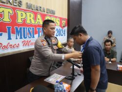 Gelar Lat Pra Ops Pekat I Musi 2024 Polres Muara Enim
