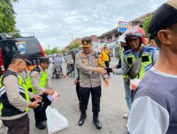 Temui Tukang Ojek, Ini Pesan Kapolres Prabumulih Endro Aribowo