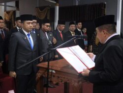 Pelantikan Pejabat Tinggi, Wabup PALI : Jalankan Amanah dan Penuh Tanggung Jawab