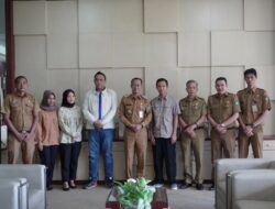 Pj Wako Prabumulih H Elman ST Terima Kunjungan Petinggi Mie Gacoan