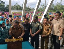 Resmikan Puskesmas EPD, Pj Bupati Muara Enim Ahmad Rizali : Gajih Dokter Kita Naikan 10 Juta