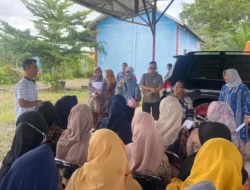 Anggota DPR-RI Komisi 4 Temui Warga PALI, Ternyata Awasi Bantuan yang Telah Disalurkan
