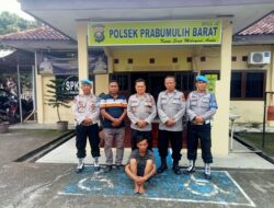 Sempat Buron, Penggelapan Motor Warga Gunung Kemala Berhasil Ditangkap