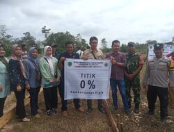 Perataan Pembangunan di PALI, Pemdes Sungai Baung Mulai Lakukan Titik Nol