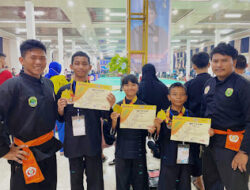 Bangga!! Siswa SDN 4 Talang Ubi Borong Emas di Kejurda Pencak Silat