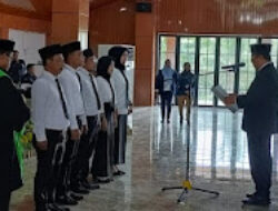 KPU PALI Lantik 213 Anggota PPS Se Kabupaten Pali